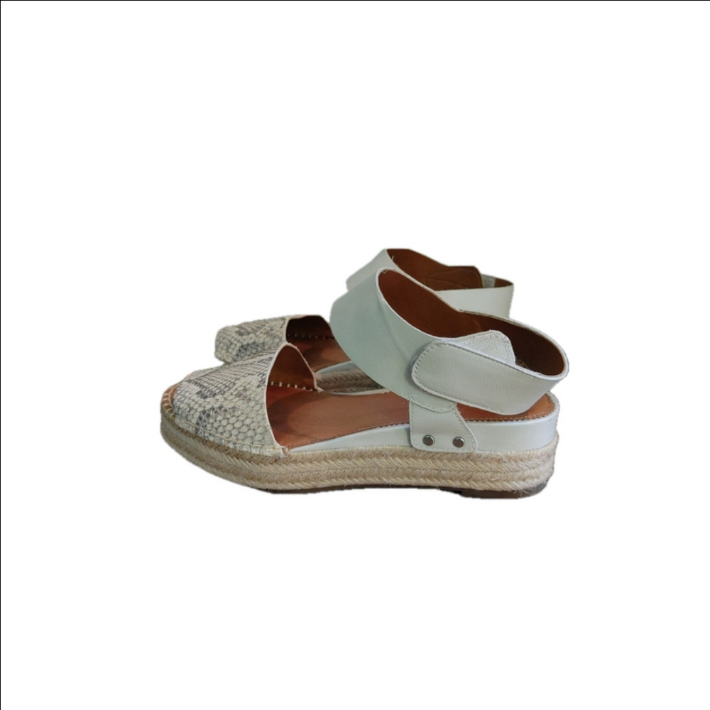 Franco Sarto Oak Espadrilles Size 8M